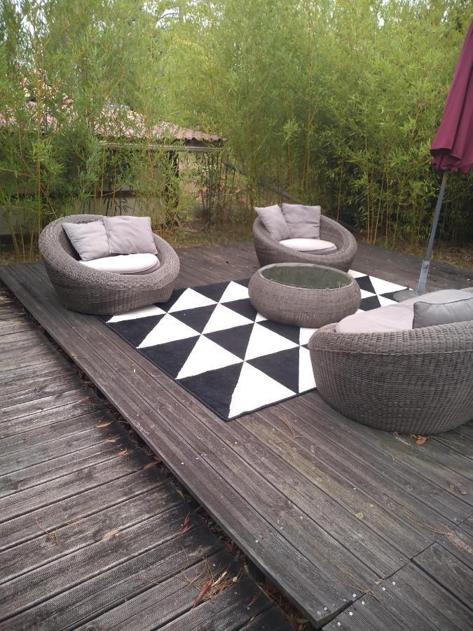 Maison Confortable Avec Terrasse En Bois Au Calme Sans Vis A Vis , 2 Chambres, Sur Un Parc De 4000M2 Arbore Et Clos Pissos Eksteriør bilde